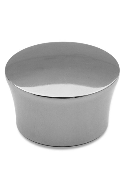 Badem10 Mâner pentru dulap Mayra, mâner pentru ușă, mâner din metal cromat lucios, mâner pentru mobilă, sertar de bucătărie