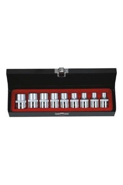 Rico 9 Pieces 1/2 Torx Socket Set - E (Female) 007-Rc9010