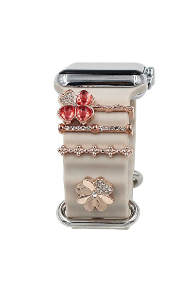 PSGT Apple Watch-xiaomi Watch Active5/active3 Silikon Kordanları Uyumlu Saat ...