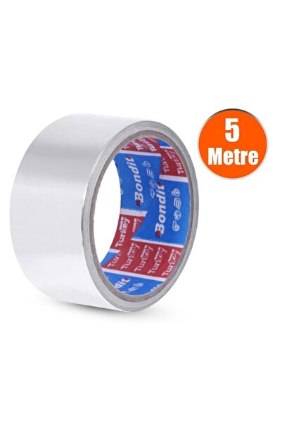 Badem10 Alüminyum Folyo Bant 45 Mm X 5 Metre Yanmaz Kombi Soba Borusu Bandı
