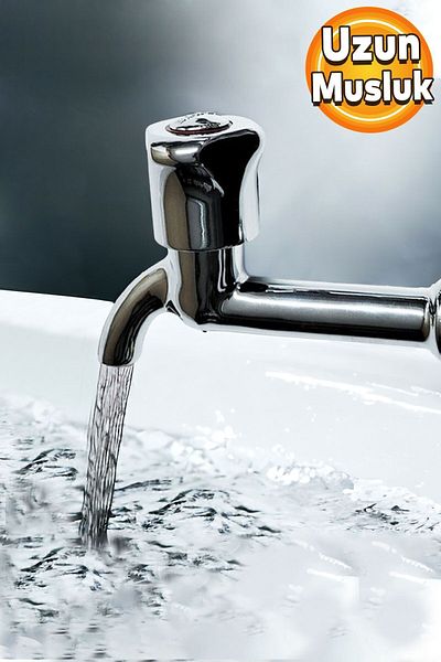 Badem10 Long Faucet with Strainer Toilet Garden Sink Faucet Intermediate Faucet