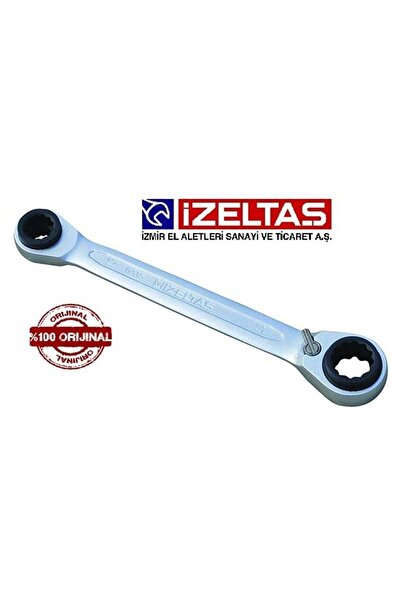 İzeltaş 0335 10x13x17x19 Çoklu Yıldız Cırcır Anahtar