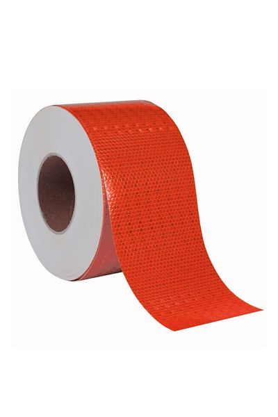Mfk 10 Cm Red Phosphorescent Strip Tape for Vehicle with 3 Mt Reflector