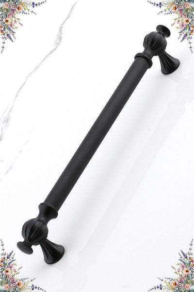 Badem10 Çınar (PREMIUM) 320 mm Dulap negru Mobilier Bucătărie Sertar Capac dulap metalic 320 mm Mâner