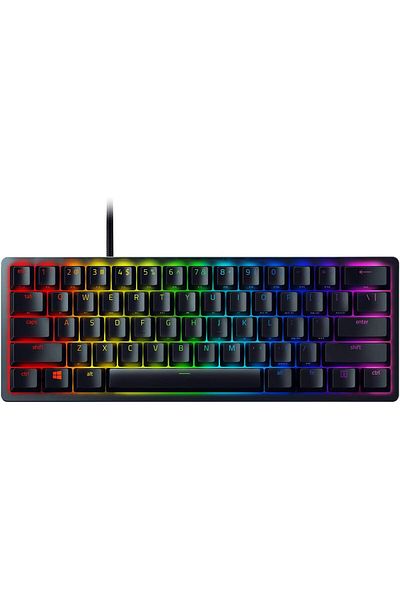 RAZER Huntsman Mini 60% Gaming Keyboard Optical Purple switch - Black