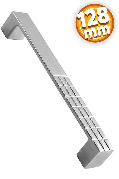 Badem10 Bihter Patterned 128 mm Metal Club Handles Kitchen Drawer Cabinet Door Handles