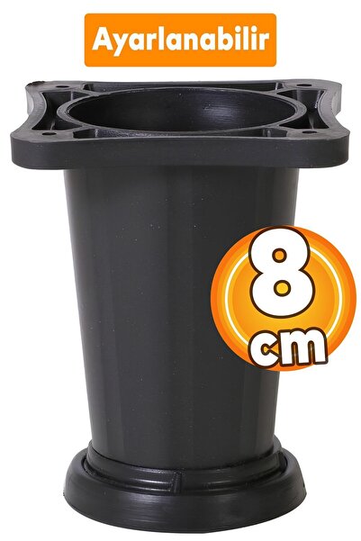 Badem10 Ayarlanabilir Dolap Mobilya Tezgah Koltuk Kanepe Puf Tezgah Ayağı Aya...