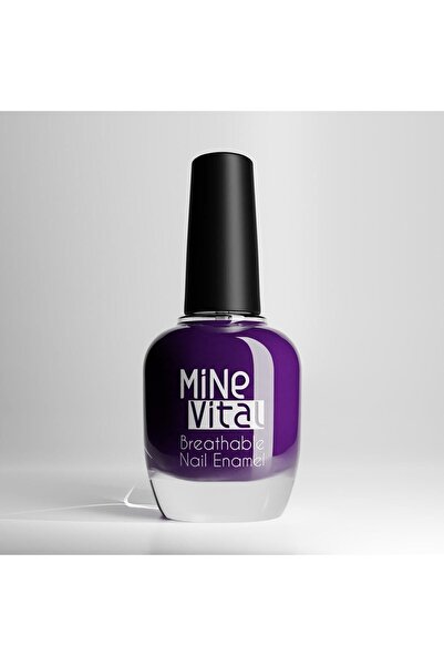 Minevital Deeppurple - Nefes Alan Oje, Breathable, Water Permeable (F6345, O2 MATRİX)yavruağzı Rengi