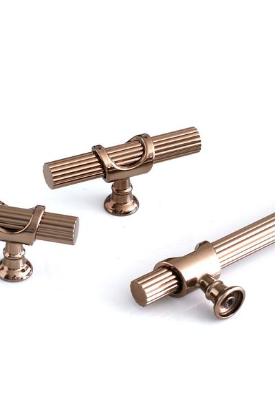 Badem10 Arsin Bronz Mâner metalic 224 Mm-22,4 Cm Ușă dulap Mobilier Bucătărie Sertar Dulap Mâner Mâner