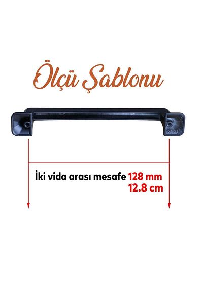 Badem10 Pinguin Metal Negru 128 Mm-12,8 Cm Mobilier Bucătărie Sertar Dulap Ușă Dulap Mânere Mâner