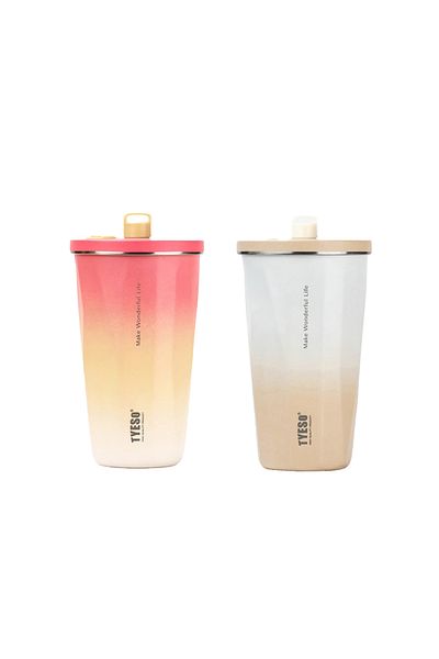 Tyeso Candy 2-Piece Vacuum Thermos Set