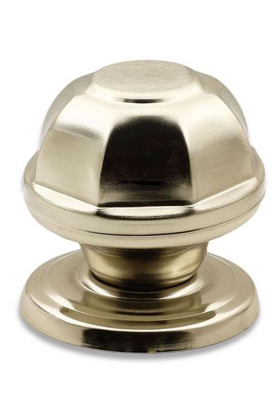 Badem10 Octogon Niken Satin Buton de ușă Mâner de metal Mâner de ușă