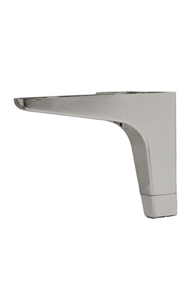 Badem10 Sedef Set of 12 Luxury Furniture Sofa Coffee Table Tv Unit Armchair Support Leg 12 cm Chrome Plinth Legs