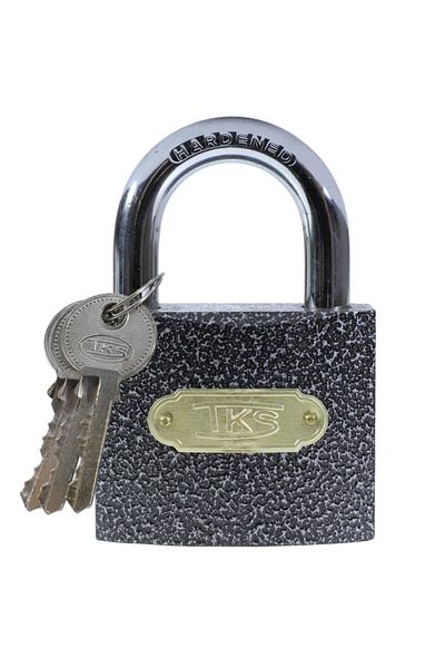TKS 63 Mm Cast Iron Padlock with 3 Keys