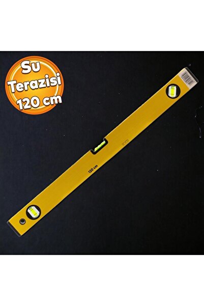 Badem10 Aluminyum Su Terazisi 120 cm İnşaat Duvar Fayans Marangoz Mühendislik...