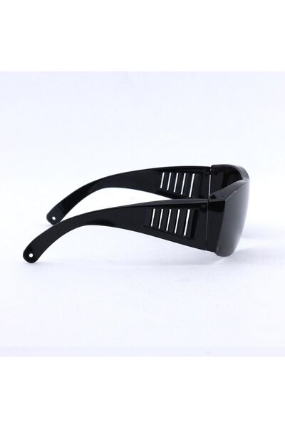 Badem10 Welder Work Security Safety Protective Goggle Dust Glasses Proof Glasses Black 12 Pcs