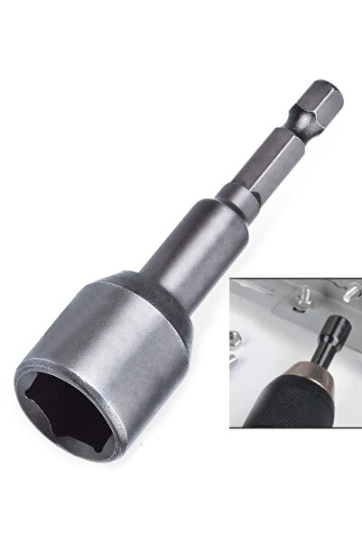 Badem10 Manyetik Somun Sıkma Adaptörü Çatı Vidası Sıkma 8x45 mm