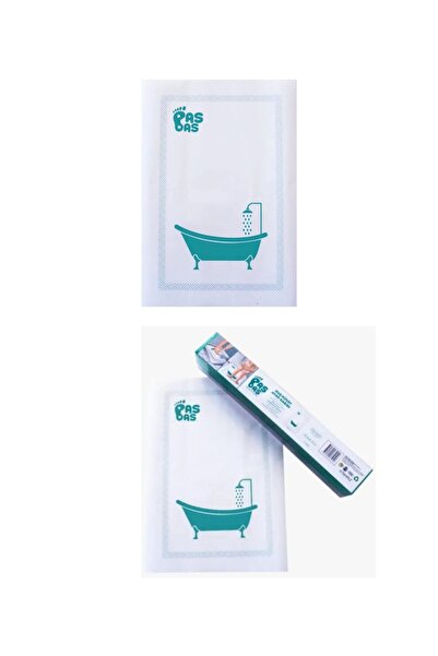 basbas Kaydırmaz, Suya Dayanıklı Ve Doğa Dostu Duş/küvet Ayak Kağıdı | 10 Adet