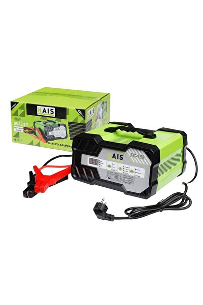 Hais Akümülatör Redresör Akü Sarj Şarj Dolum Doldurma Cihazı Araç Araba 12-24 Volt 620 Watt FC16E