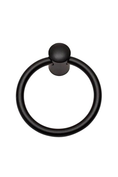 Badem10 Sertar de bucătărie Cordia din metal negru (4 bucăți)