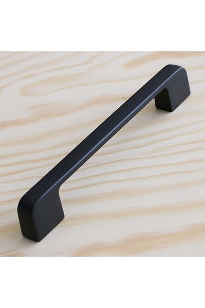 Badem10 Dulap Sertar Bucătărie Arel PREMIUM Negru 160 Mm Metal
