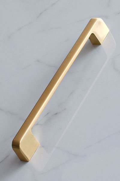 Badem10 Metal auriu Mat Aur 160 mm Arel Premium Sertar de bucătărie și mâner dulap