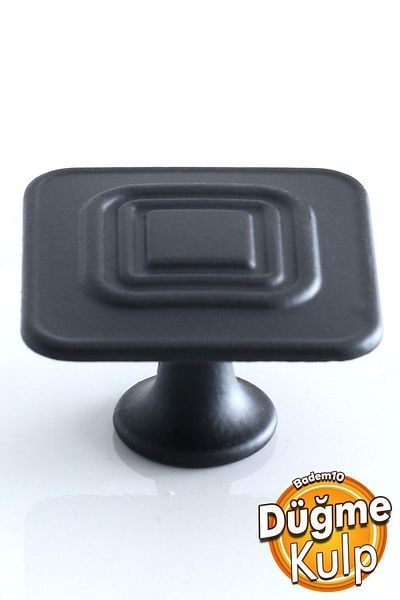 Badem10 Buton de mâner Klas Mobilier negru mat Sertar de bucătărie Dulap dulap Mânere de dulap Capac mâner Mâner de metal
