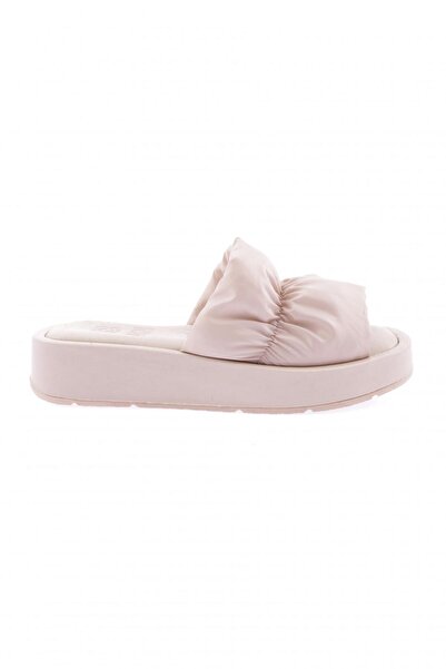 DGN Women's Thick Sole Slippers Beige Parachute 11533108
