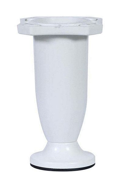 Badem10 10 Cm Plastic Alb Picioare Dulap Reglabil Mobilier Fotoliu - Canapea Masuta de cafea