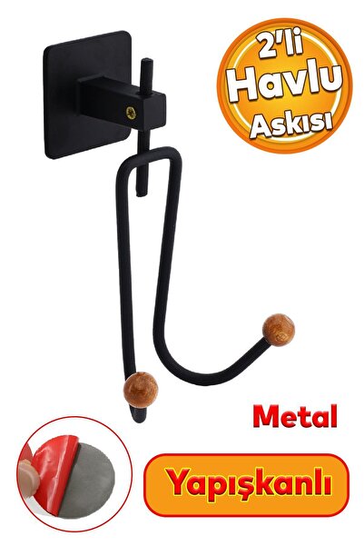 Badem10 Yapışkanlı Banyo Havluluk Bornoz Askısı Tutacağı Asacağı Asma Aparatı...