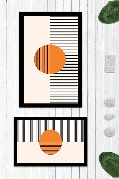 Evmila Πακέτο 2 Πατάκια μπάνιου με σχέδια - 50x60 cm και 60x100 cm