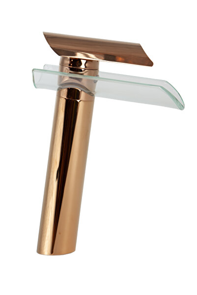 HT PRİMA ÇANAK ŞELALE CAM LAVABO  BATARYASI