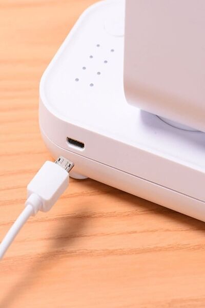 TechnoStation Ev Ofis Çocuk Odası İçin Güçlü Sessiz Masa Üstü Soğutucu Vantilatör Fan Şarjlı Yüksek Hava Akımı