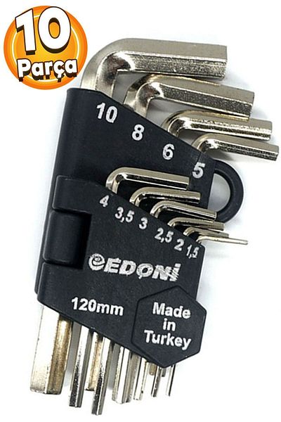Badem10 Allen Allen 10 Piece Key Set