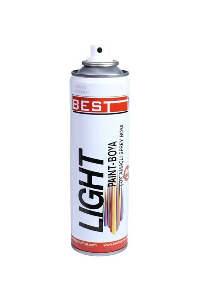 Genel Markalar Light Sarı Akrilik Takviyeli Sprey Boya 250 Ml