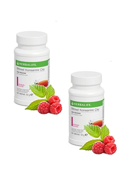 Herbalife Bitkisel Konsantre Çay 2 Adet Ahududu Aromalı
