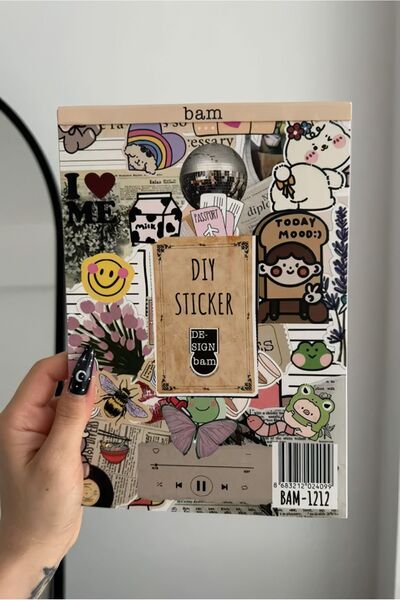 EFBUTİK DIY Sticker Kitabı Aesthetic