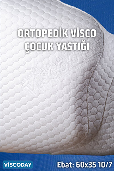 viscoday Bulut Ortopedik Visco Bebek ve Çocuk Yastığı (59*35-11/8)