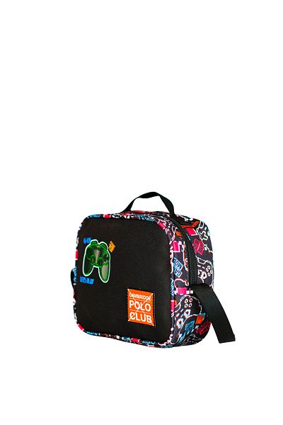 Cambridge Polo Club Boy's Lunchbox - Game Time Black, Game-STD