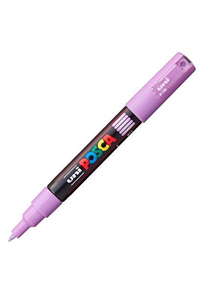 Uni قلم ماركر بوسكا PC-1m (0.7mm) لون جديد لافندر - لافندر