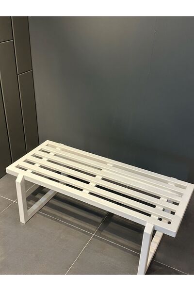Diva Ahşap Bench modeli dalbs-b 001(beyaz renk