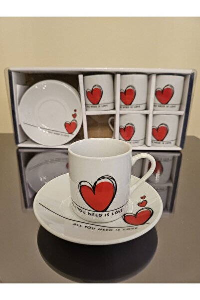 GİTTİGİTTİ İHTİYACINIZ OLAN TEK ŞEY SEVGİ FİNCANI / ALL YOU NEED IS LOVE KAHV...