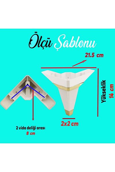 Badem10 Mobilier de lux Alcazar 14 cm - canapea, masuta de cafea, unitate TV, fotoliu si picioare, aur alb