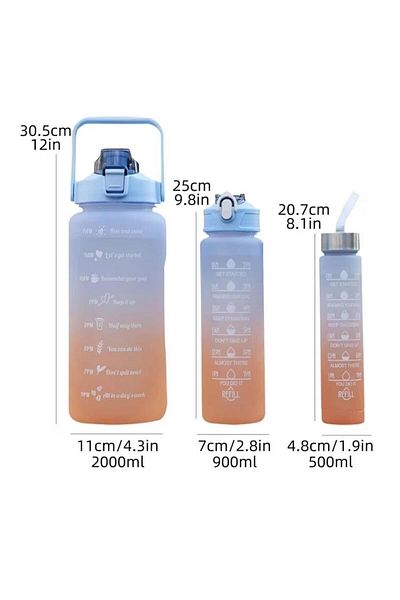 Ünsal Showroom Mısale Water Bottle - Set of 3 Mısale2024