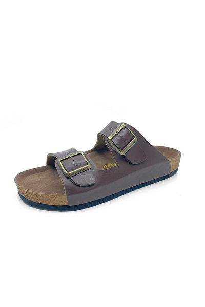 Slazenger Men's Casual Brown Slippers - SA11SK013