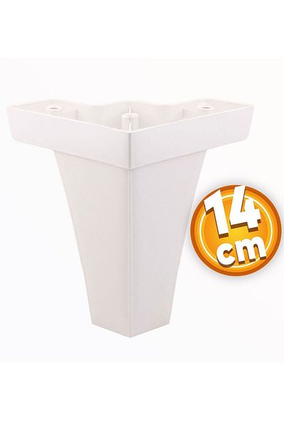 Badem10 Venus Mobilier de lux Canapea Masuta de cafea Unitate TV Picioare Fotoliu 14 Cm Picioare Baza Albe