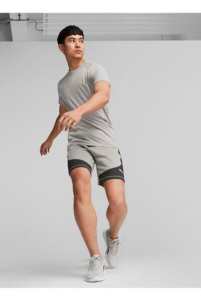 Puma Μπλουζάκι σε γκρι μέγεθος M