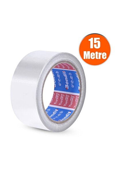 Badem10 Alüminyum Folyo Bant 45 Mm X 15 Metre Yanmaz Kombi Soba Borusu Bandı