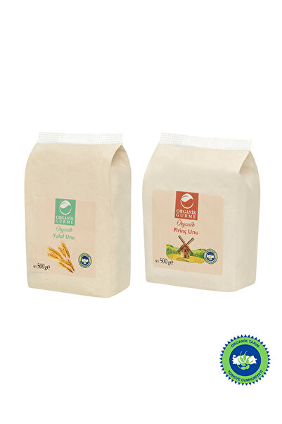 Organik Gurme Organik Yulaf Unu 500gr - Pirinç Unu 500gr