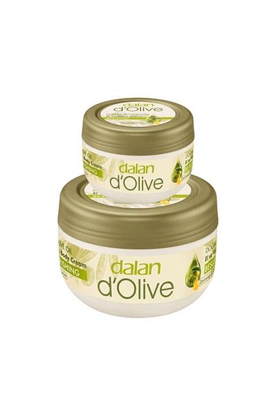 Dalan D'Olive Natural Olive Oil Nourishing - 300ml Hand and Body Cream + 150ml Gift Set
